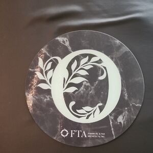 Financial & Tax Architects, Inc Round Glass Decor